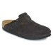 Birkenstock  Boston LEVE Velvet Grey  Nazuvky Šedá