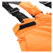 Alpine Pro Osago Detské lyžiarske nohavice s Ptx membránou KPAB322 neón pomaranč