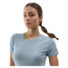 Dámske tričko s krátkym rukávom 4F TSHIRT-4FWSS24TTSHF1267-34S-LIGHT BLUE