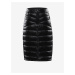 Čierna dámska zimná prešívaná hi-therm sukňa ALPINE PRE LAMMA