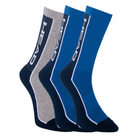 3PACK ponožky HEAD viacfarebné (791011001 001) L