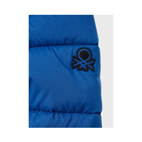 United Colors Of Benetton Vatovaná bunda 2WU0CN01D Modrá Regular Fit