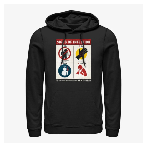 Queens Netflix Army Of The Dead - Four Rules Unisex Hoodie Black