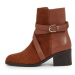 Tommy Hilfiger Členková obuv Elevated Essential Midheel Boot FW0FW07515 Hnedá