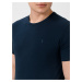 Tričko Trussardi T-Shirt Cotton Stretch Slim Fit Modrá