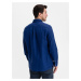 GAP Ľanová košeľa s dlhým rukávom Tmavo modrá