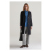 KABÁT GANT CLASSIC TAILORED WOOL COAT BLACK