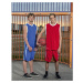 Spiro Pánske šortky na basketbal RT279 Red