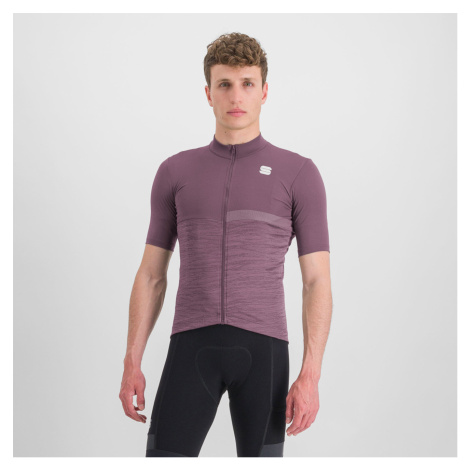 SPORTFUL Cyklistický dres s krátkym rukávom - GIARA - fialová