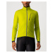 CASTELLI Cyklistická zateplená bunda - GO WINTER - žltá