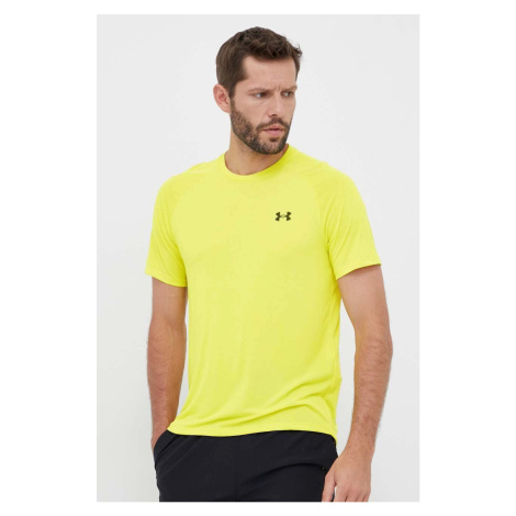 Tréningové tričko Under Armour žltá farba, jednofarebné, 1326413