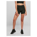 Women's Recycled High Waist Cycle Hot Pants Black