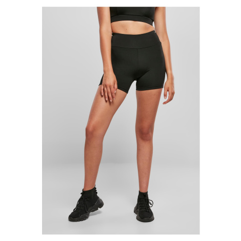 Women's Recycled High Waist Cycle Hot Pants Black Urban Classics