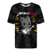 Dámske tričko Mr. GUGU & Miss GO Metallicat