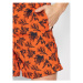 Ecoalf Plavecké šortky Print GASSPRINM2781MS22 Oranžová Regular Fit
