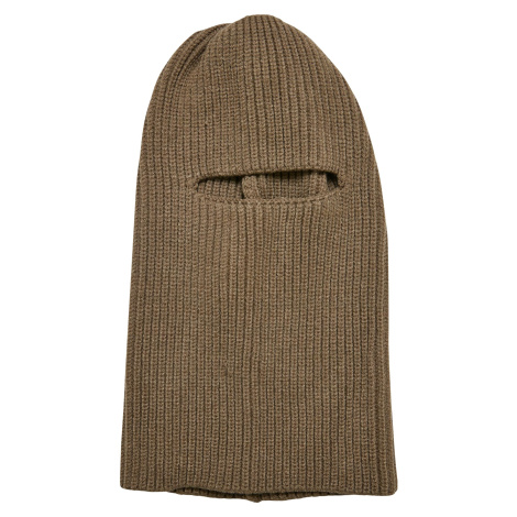 Knitted balaclava olive Urban Classics