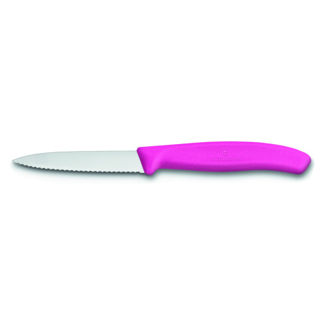 Nôž na zeleninu Victorinox vlnitý 8 cm 6.7636 Farba: ružová