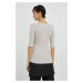 Vlnený sveter By Malene Birger dámsky, béžová farba, tenký