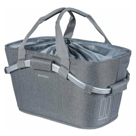 Basil 2Day Carry All Basket MIK Grey Melee Rear