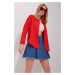 Trend Alaçatı Stili Women's Red Cuffed Cotton Basic Shirt