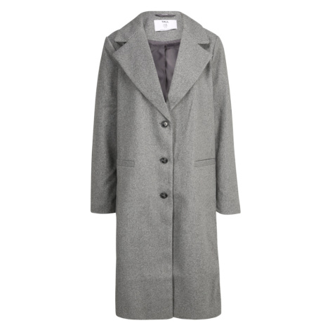 Dorothy Perkins Tall Prechodný kabát  sivá melírovaná