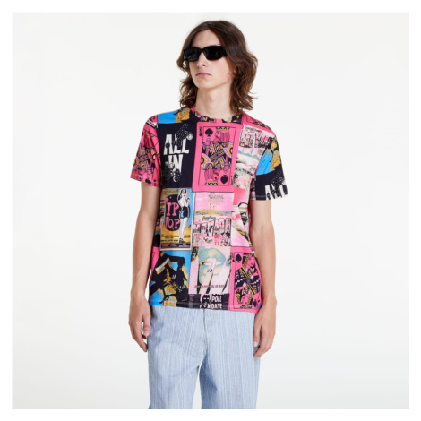 GUESS All Over Print T-shirt Pink
