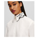 Košeľa Karl Lagerfeld Signature Collar Poplin Shirt White