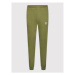 Adidas Teplákové nohavice adicolor Essentials Trefoil H65676 Zelená Slim Fit