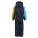 Chlapčenský zimný overal COLOR KIDS Coverall colorblock, AF 10.000, blue