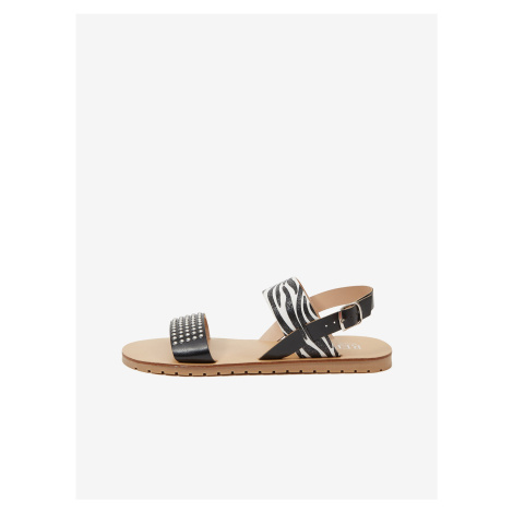 Black Girl Patterned Sandals Replay - Girls