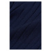 ŠATY GANT D1. RIBBED C-NECK DRESS modrá