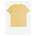 Žlté pánske tričko Quiksilver Feeding Line