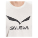 Salewa Tričko Solidlogo Dry 27018 Biela Regular Fit