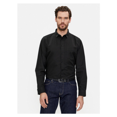 Calvin Klein Košeľa Oxford K10K112155 Čierna Regular Fit