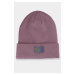 Women's winter hat with 4F logo - dark pink
