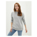 LC Waikiki Crew Neck Plain Long Sleeve Women's Sweatshirt