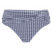 Swimwear Gingham Gather Brief navy gingham SW1729 48