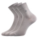 Lonka Dion Pánske spoločenské ponožky - 3 páry BM000001334900100097 svetlo šedá