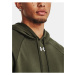 Tmavozelená mikina Under Armour UA Rival Fleece Hoodie