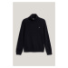 ROLÁK GANT EXTRAFINE LAMBSWOOL ROLLNECK BLACK