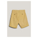 ŠORTKY GANT WASHED COTTON CHINO SHORTS LEMONADE YELLOW