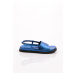 DGN 3015 Women's Thick Strap Sandals Sax Blue Signora