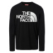 The North Face STANDARD LS TEE Pánske tričko s dlhým rukávom, čierna, veľkosť