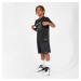 Detské basketbalové tričko TS500 FAST čierne