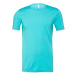 Canvas Unisex tričko s krátkym rukávom CV3001CVC Heather Sea Green