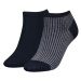 Tommy Hilfiger Woman's 2Pack Socks 701222650002 Navy Blue