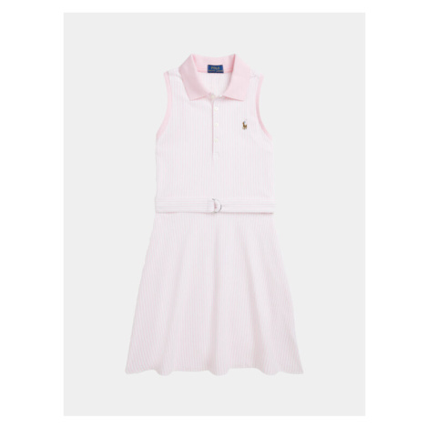 Polo Ralph Lauren Každodenné šaty 313934963002 Ružová Regular Fit