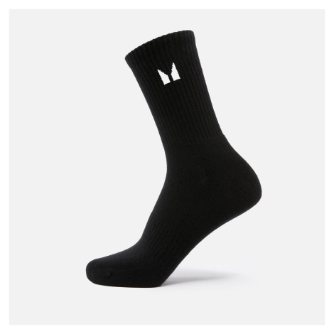 Vysoké unisex ponožky MP – čierne