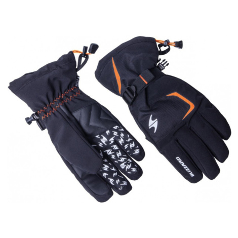 BLIZZARD-Reflex ski gloves, black/orange Čierna