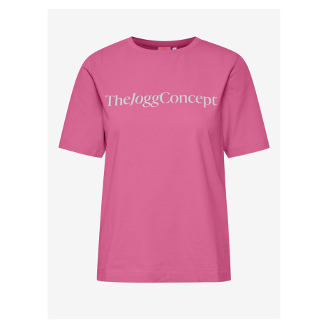 Tričká s krátkym rukávom pre ženy The Jogg Concept - ružová